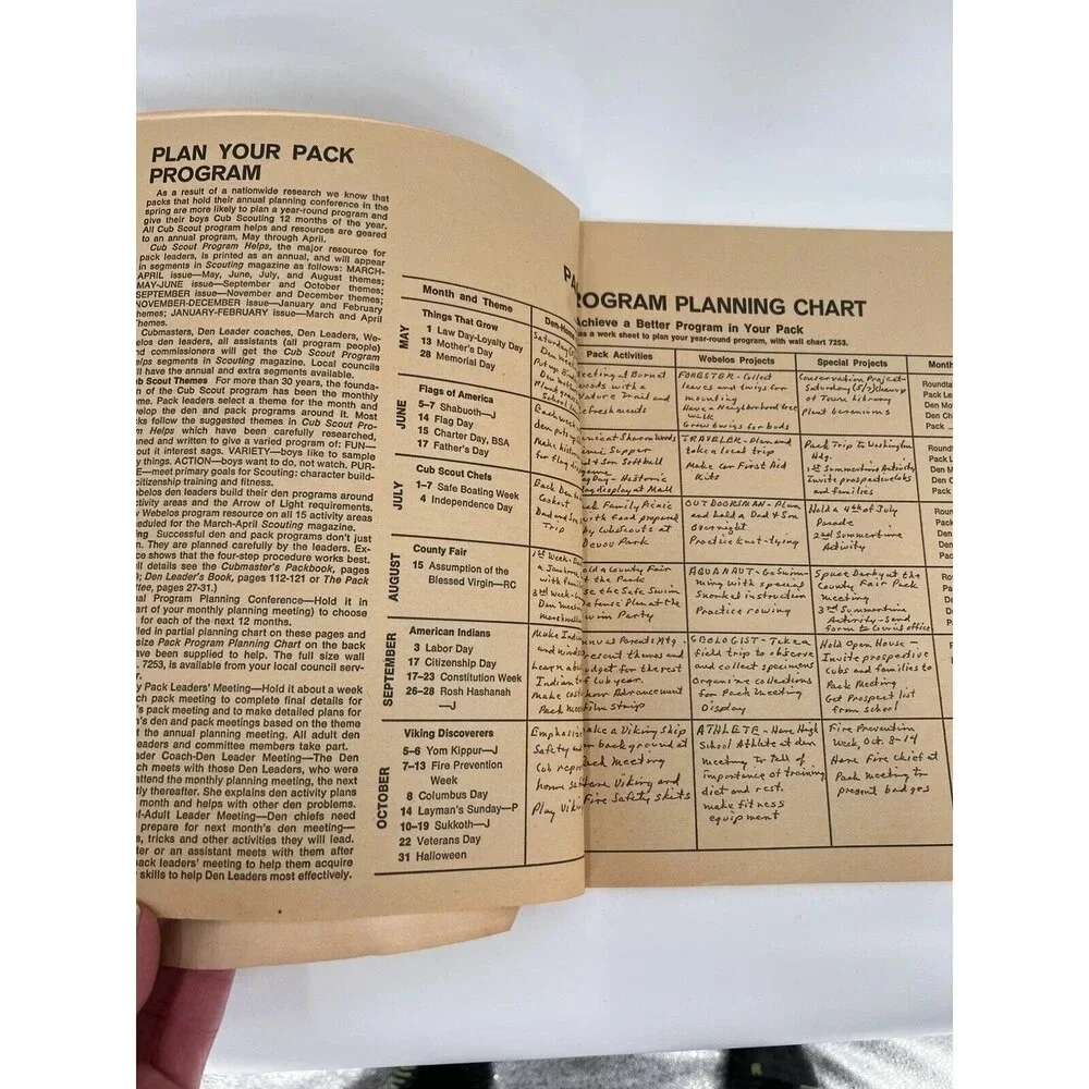 VINTAGE 1973 74 Cub Scout Program Helps Boy Scout Of America Scouting BSA